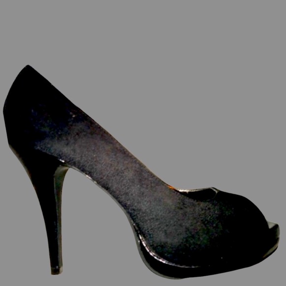 Rampage Shoes - Like🆕Black Suede Platform Heels